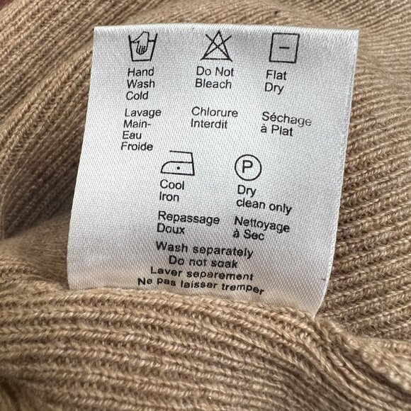 Judith & Charles Cashmere & Wool Knit Cardigan Sweater Preppy Parisian French - Picture 6 of 8